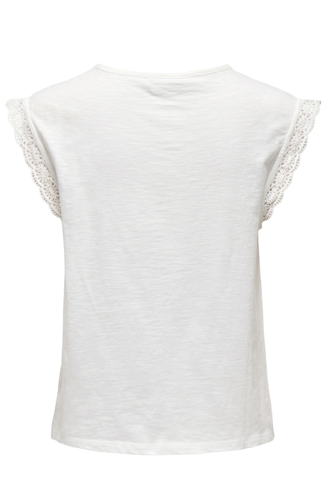 Jacqueline de Yong jdysalva life s/l crochet top jrs n
